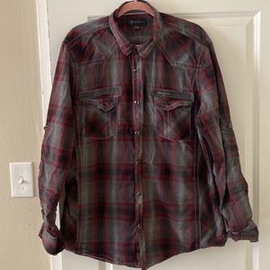 INC mens button down shirt